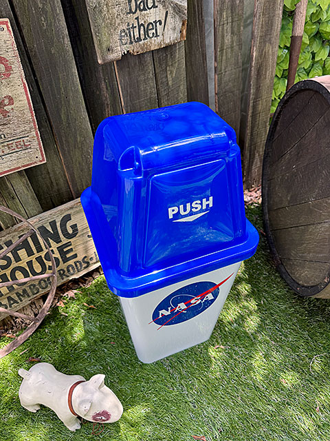 NASA　オフィシャル　ダストビン　20Lサイズ　ゴミ箱 ■ アメリカン雑貨 アメリカ雑貨 爆買 |  | 01
