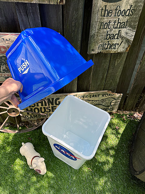 NASA　オフィシャル　ダストビン　20Lサイズ　ゴミ箱 ■ アメリカン雑貨 アメリカ雑貨 爆買 |  | 04