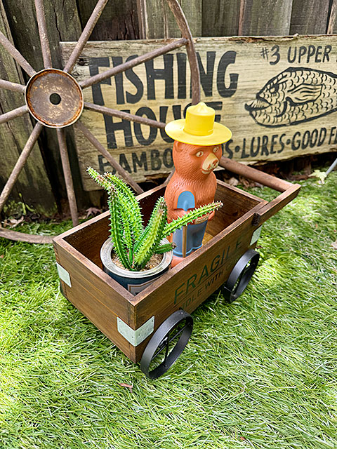 フラジール ウッドワゴン カートボックス □ アメリカン雑貨 アメリカ