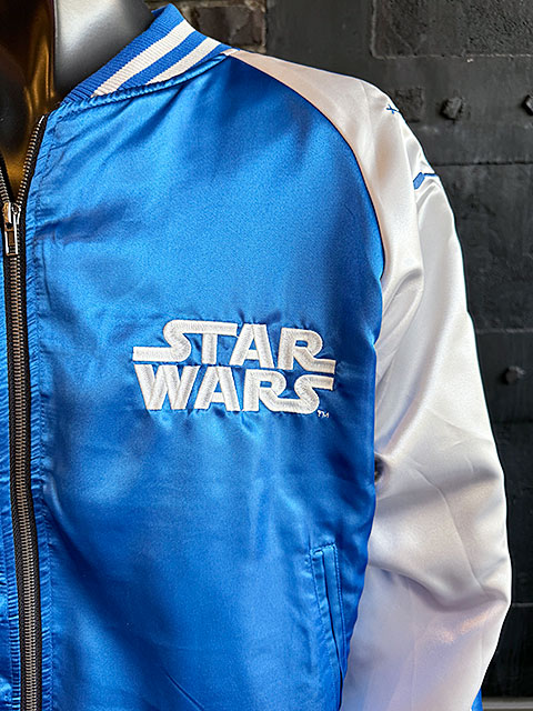 スターウォーズ R2-D2 & C-3PO スカジャン Lサイズのみの展開 ユニ