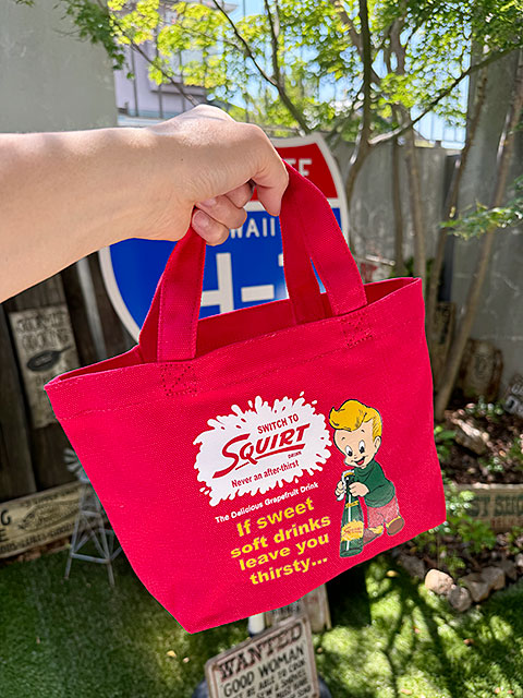 アメリカンカンパニー　ミニ　トートバッグ　（スクワート） ■ アメリカン雑貨 アメリカ雑貨 | 