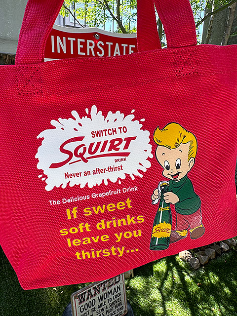 アメリカンカンパニー　ミニ　トートバッグ　（スクワート） ■ アメリカン雑貨 アメリカ雑貨 |  | 01