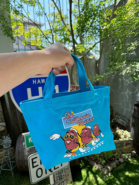 アメリカンカンパニー　ミニ　トートバッグ　（カリフォルニアレーズン） ■ アメリカン雑貨 アメリカ雑貨 | 