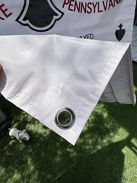 プロモーションバナー　（トランプモーターオイル）　ガレージバナー ■ アメリカ雑貨 アメリカン雑貨 |  | 05