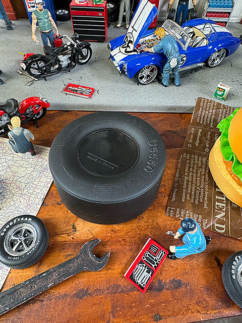 グッドイヤー　レーシングタイヤコースター （星条旗） ■ アメリカン雑貨 アメリカ雑貨 |  | 03