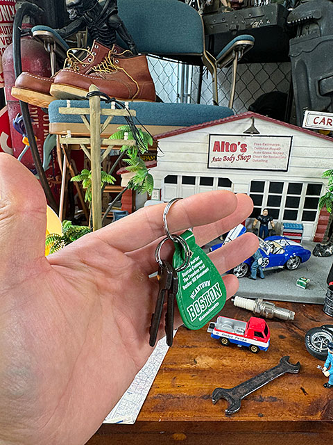 U.S.A. サドルキータグ キーホルダー (...の詳細画像3