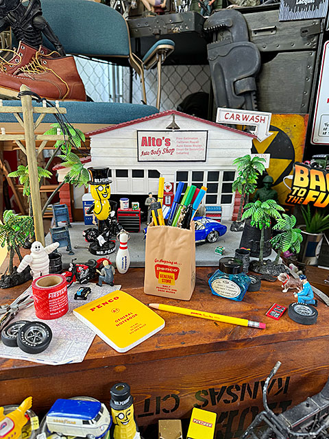 PENCO　ペンコ　ブラウンバッグ　スタンド　ペンホルダー　フラワーベース　花瓶　HIGHTIDE　ハイタイド |  | 05