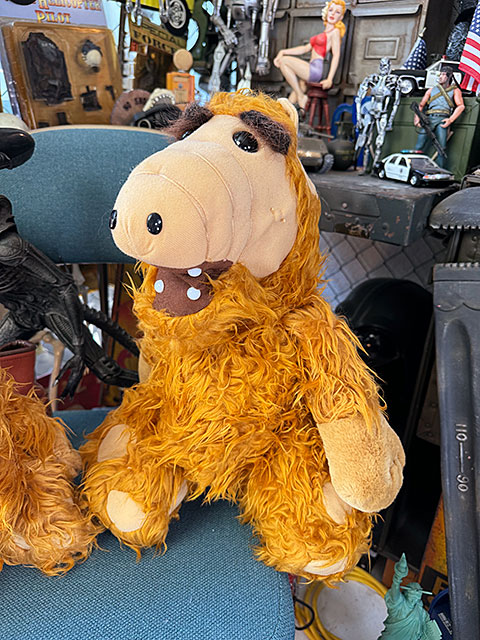 アルフ　ぬいぐるみ　2個 アルフ ぬいぐるみ （大小2体セット） □ アメリカン雑貨 アメリカ雑貨