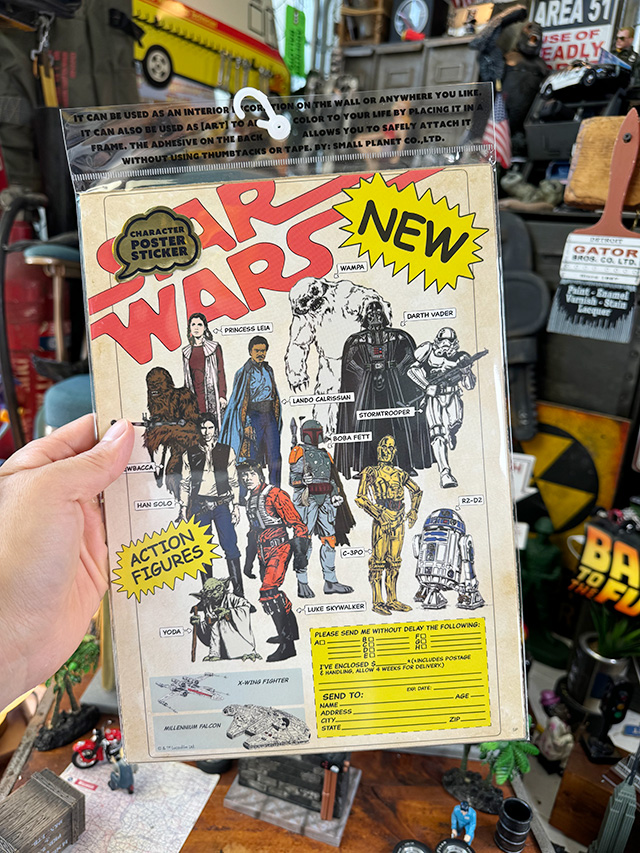スターウォーズ　ポスターステッカー ■ アメリカン雑貨 アメリカ雑貨 | 