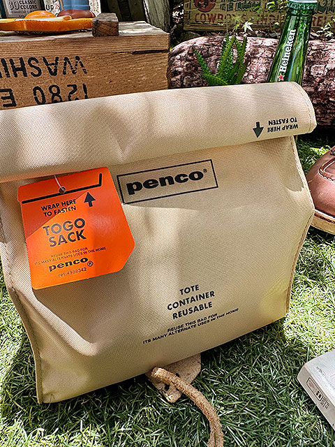 PENCO　ペンコ　To Go サック　（ベージュ）　ランチバッグ　コンビニバッグ　折りたたみ　サブバッグ　HIGHTIDE　ハイタイド |  | 03