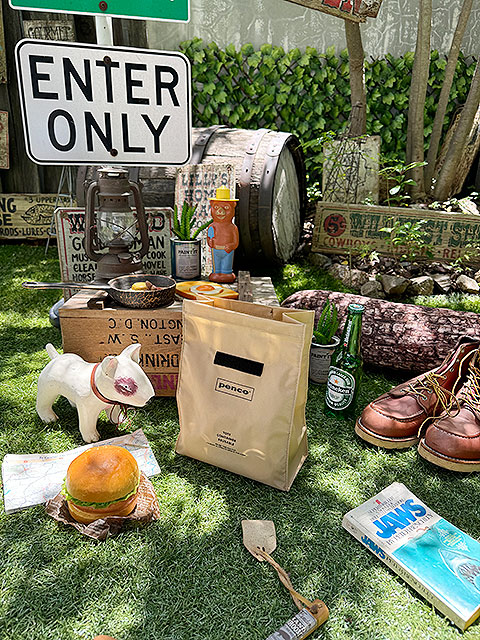 PENCO　ペンコ　To Go サック　（ベージュ）　ランチバッグ　コンビニバッグ　折りたたみ　サブバッグ　HIGHTIDE　ハイタイド |  | 05