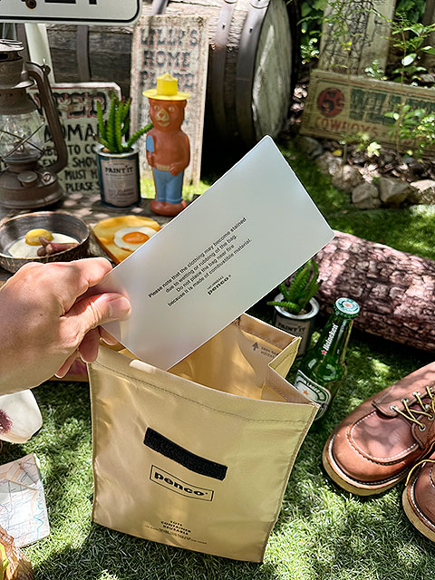 PENCO　ペンコ　To Go サック　（ベージュ）　ランチバッグ　コンビニバッグ　折りたたみ　サブバッグ　HIGHTIDE　ハイタイド |  | 09