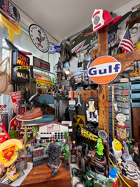 ガルフ　エンボス　ティンサイン　ダイカット　ブリキ看板 ■ アメリカ雑貨 アメリカン雑貨 |  | 03