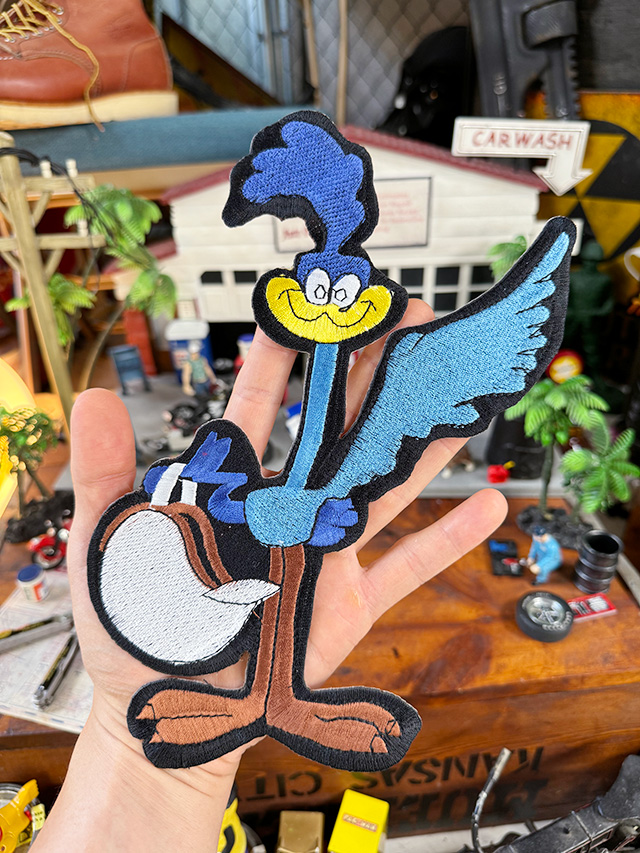 ヘルメット　ロードランナー　ビッグサイズ　ワッペン　24cm ■ アメリカン雑貨 アメリカ雑貨 | 