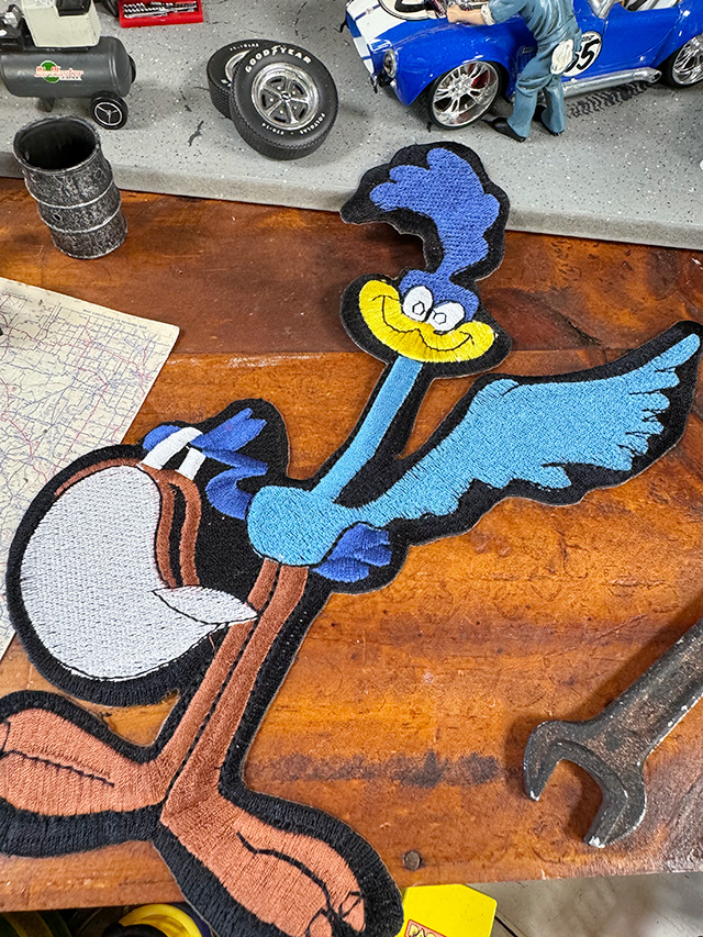 ヘルメット　ロードランナー　ビッグサイズ　ワッペン　24cm ■ アメリカン雑貨 アメリカ雑貨 |  | 01