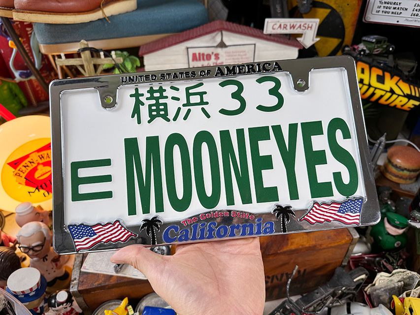 カリフォルニア　ナンバープレート　フレーム　公道使用可　ライセンスプレートフレーム ■ アメリカン雑貨 アメリカ雑貨 | 
