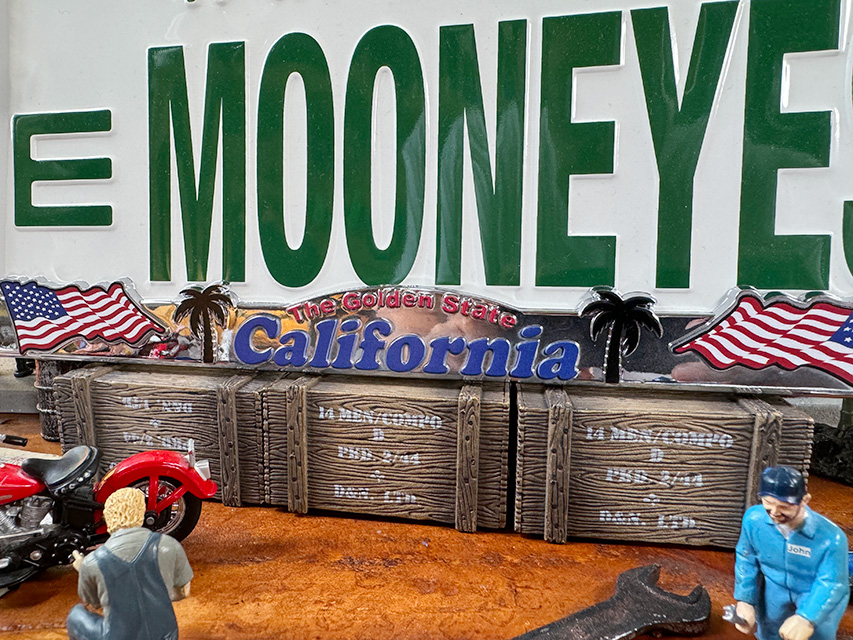 カリフォルニア ナンバープレート フレーム 公道使用可 ライセンス