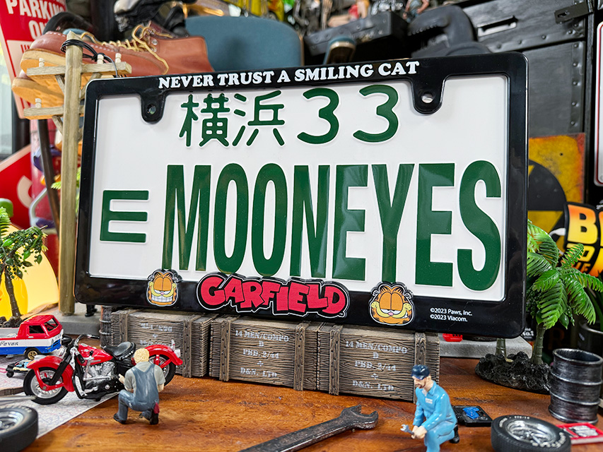 ガーフィールド　ナンバープレート　フレーム　公道使用可　ライセンスプレートフレーム ■ アメリカン雑貨 アメリカ雑貨 | 