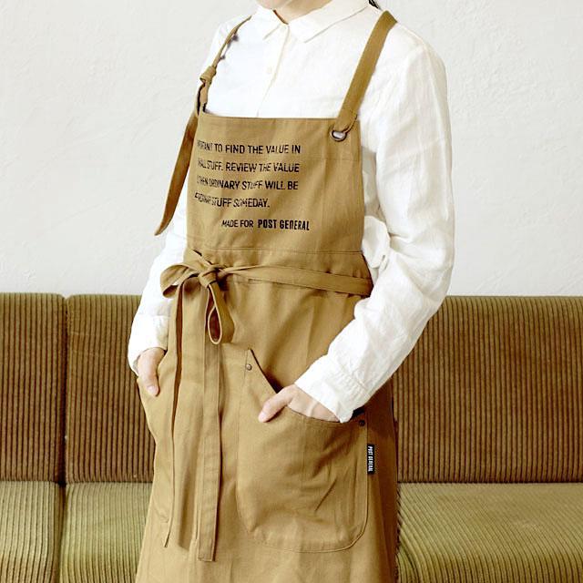 ポストジェネラル　ワークエプロン　（サンドベージュ） ■ アメリカ雑貨 アメリカン雑貨 |  | 07