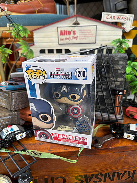 【FUNKO POP】シビルウォーセット【ファンコポップ】 Funko Marvel POP Marvel Captain America 3 Civil War 4-Pack