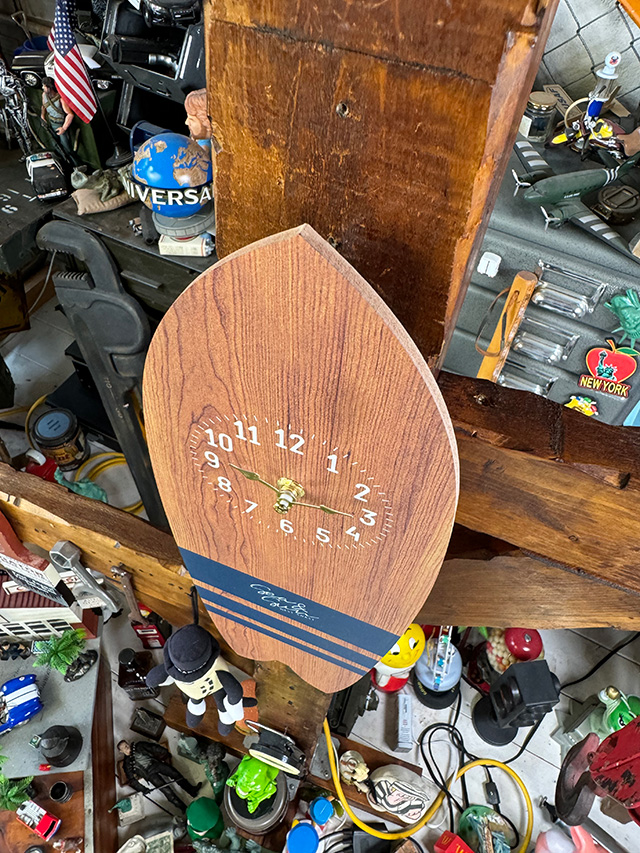 サーフボードクロック　SEA & SUN　壁掛け時計 ■ アメリカン雑貨 アメリカ雑貨 |  | 03