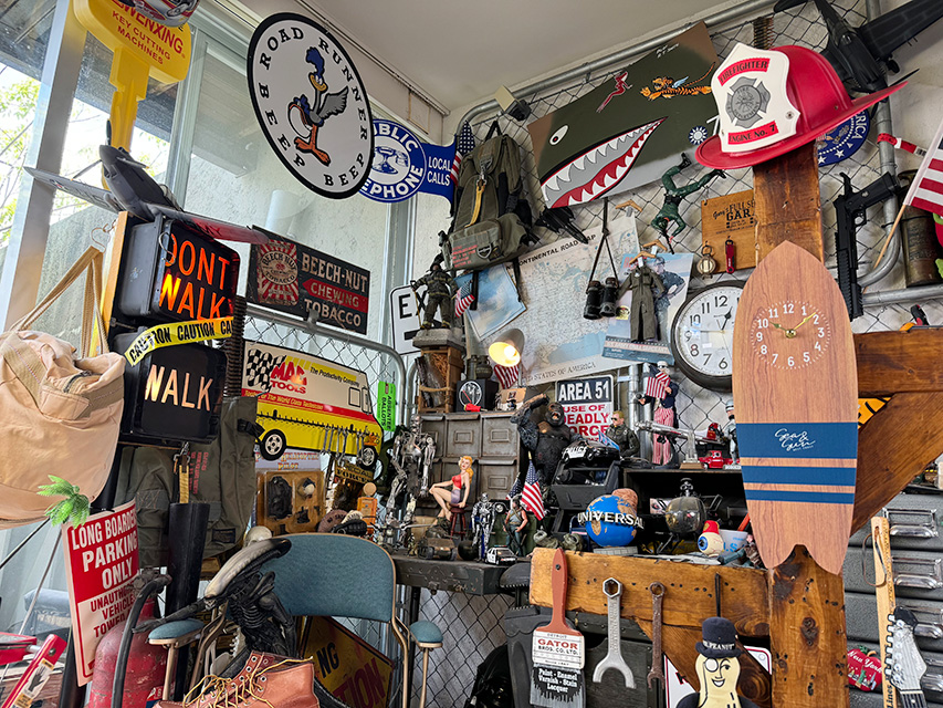 サーフボードクロック　SEA & SUN　壁掛け時計 ■ アメリカン雑貨 アメリカ雑貨 |  | 05