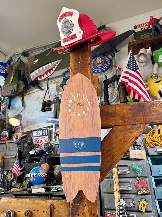 サーフボードクロック　SEA & SUN　壁掛け時計 ■ アメリカン雑貨 アメリカ雑貨 |  | 07