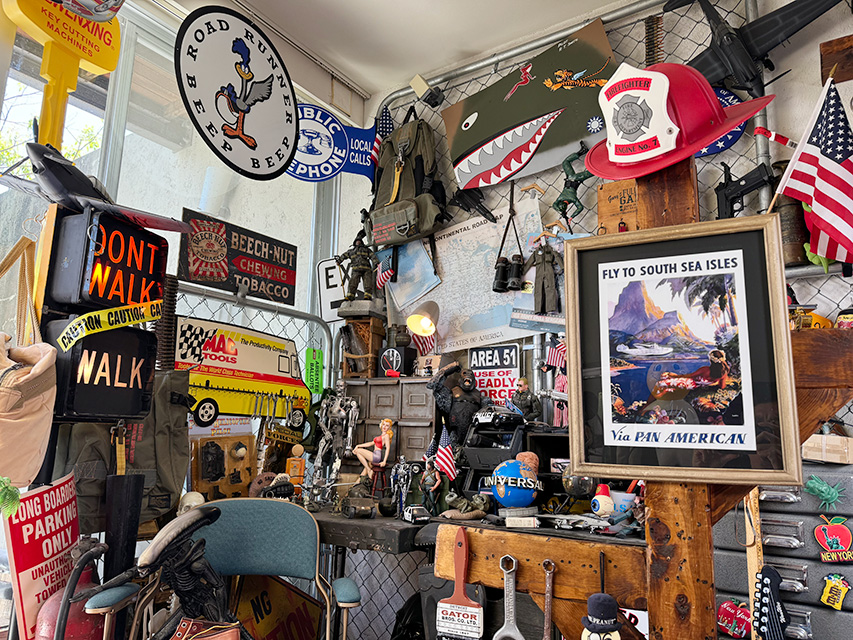 ハワイアン　ヴィンテージポスター　ウッドフレーム　（パンナム/FLY TO SOUTH SEA ISLES） ■ アメリカン雑貨 アメリカ雑貨 |  | 04