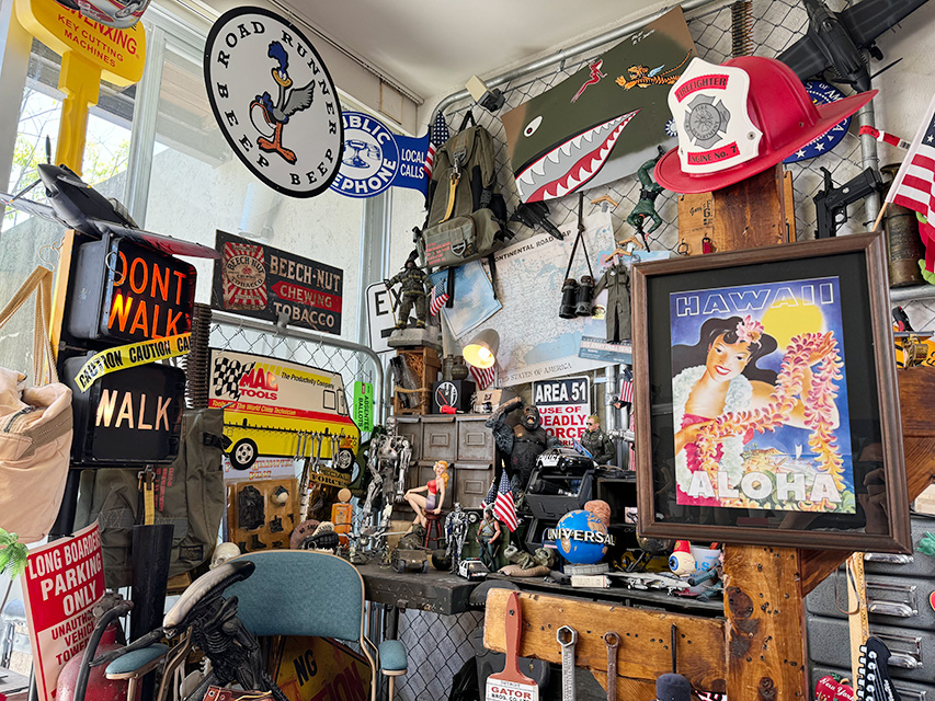 ハワイアン　ヴィンテージポスター　ウッドフレーム　（レイガール） ■ アメリカン雑貨 アメリカ雑貨 |  | 04