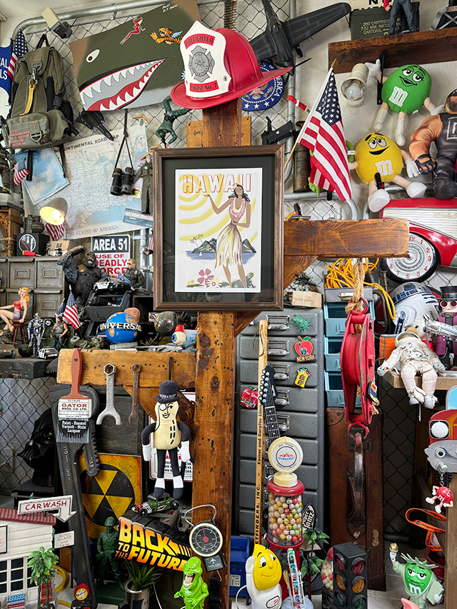 ハワイアン　ヴィンテージポスター　ウッドフレーム　（フラガール） ■ アメリカン雑貨 アメリカ雑貨 |  | 02