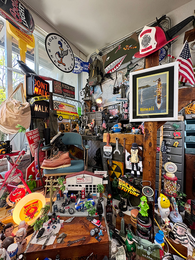 ハワイアン　ヴィンテージポスター　ウッドフレーム　（アウトリガーカヌー） ■ アメリカ雑貨 アメリカン雑貨 |  | 05