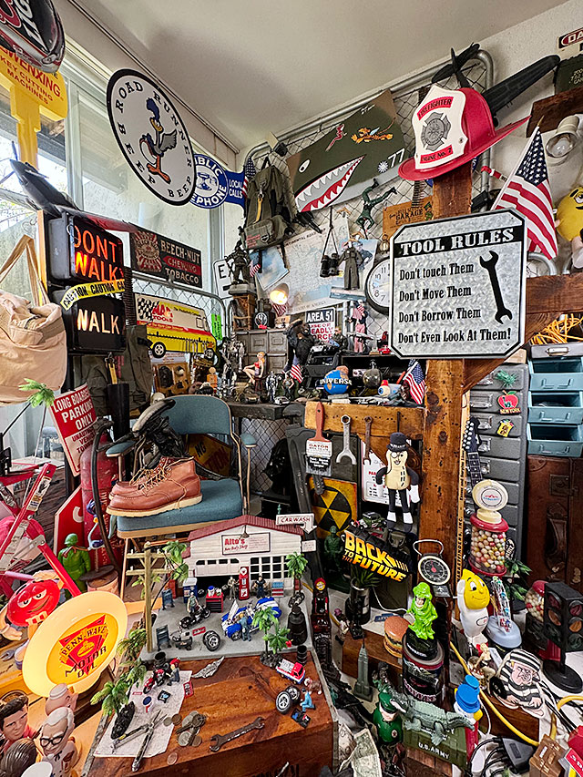 「俺の道具ルール　4箇条」　エンボス　ティンサイン　ツールルール　ブリキ看板 ■ アメリカン雑貨 アメリカ雑貨 |  | 04