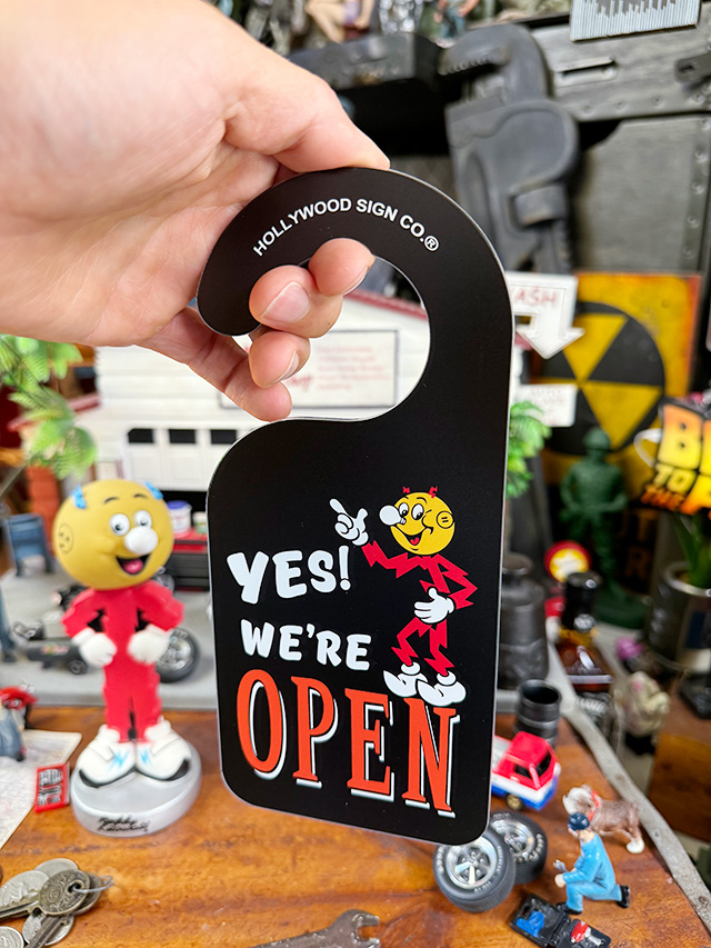レディキロワット　OPEN & CLOSE　ドアハンガー ■ アメリカン雑貨 アメリカ雑貨 | 