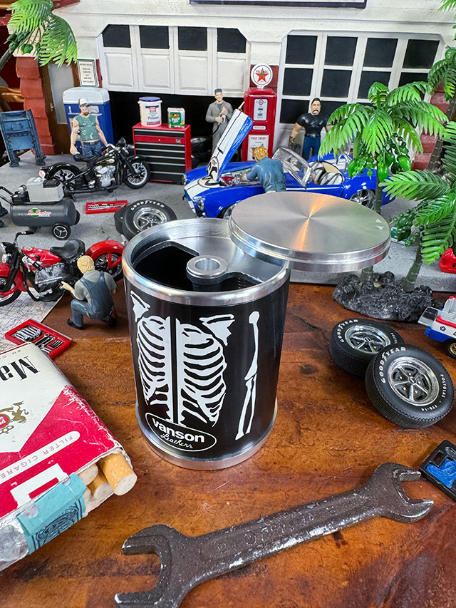 バンソン　アッシュシリンダー　卓上灰皿　（ボーン） ■ アメリカン雑貨 アメリカ雑貨 | 