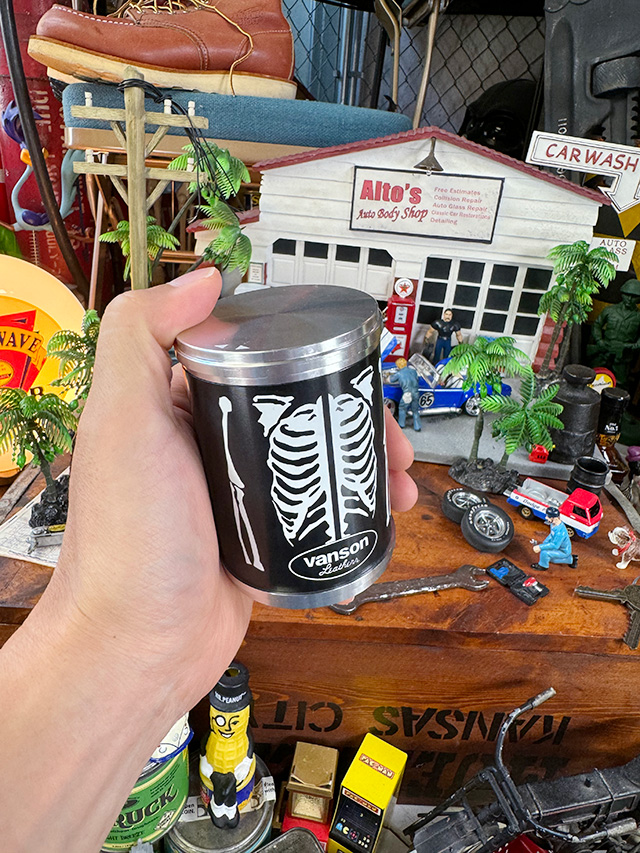 バンソン　アッシュシリンダー　卓上灰皿　（ボーン） ■ アメリカン雑貨 アメリカ雑貨 |  | 04