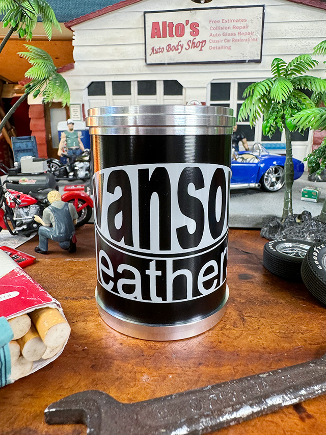 バンソン　アッシュシリンダー　卓上灰皿　（ロゴ） ■ アメリカン雑貨 アメリカ雑貨 |  | 02