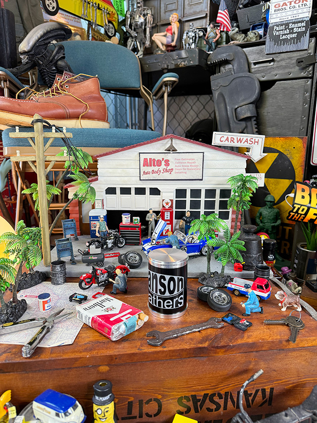 バンソン　アッシュシリンダー　卓上灰皿　（ロゴ） ■ アメリカン雑貨 アメリカ雑貨 |  | 06