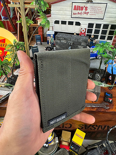 ポストジェネラル　テープウォレット　（オリーブ）　コンパクト　スリム ■ アメリカン雑貨 アメリカ雑貨 | 