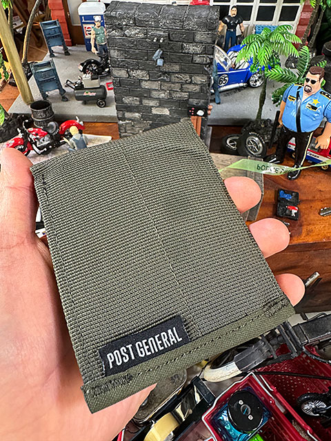 ポストジェネラル　テープウォレット　（オリーブ）　コンパクト　スリム ■ アメリカン雑貨 アメリカ雑貨 |  | 01