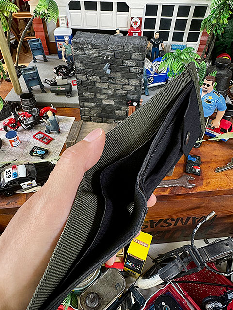 ポストジェネラル　テープウォレット　（オリーブ）　コンパクト　スリム ■ アメリカン雑貨 アメリカ雑貨 |  | 04