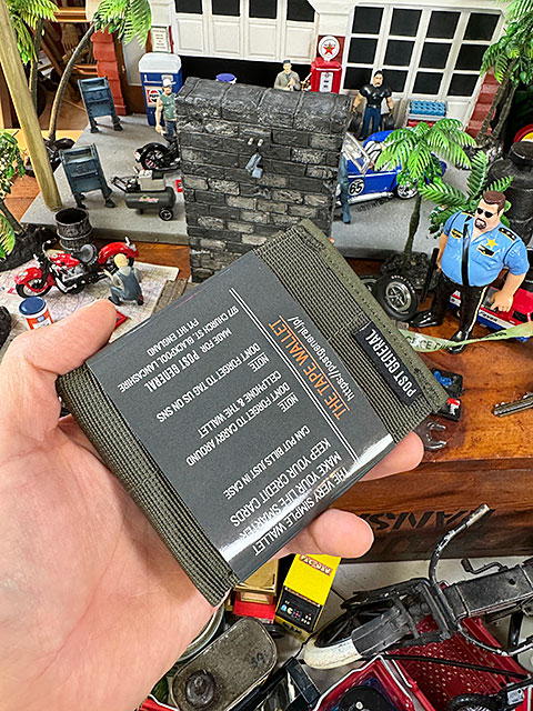 ポストジェネラル　テープウォレット　（オリーブ）　コンパクト　スリム ■ アメリカン雑貨 アメリカ雑貨 |  | 08