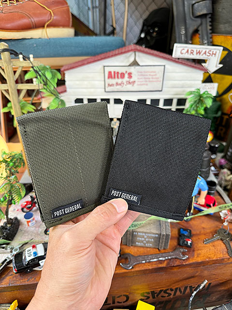 ポストジェネラル　テープウォレット　（オリーブ）　コンパクト　スリム ■ アメリカン雑貨 アメリカ雑貨 |  | 09