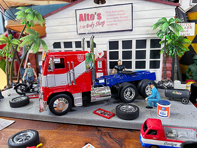 ジャダトイズ　トランスフォーマー　コンボイ　リアルタイプ　ダイキャスト　1/24 ジャダトイズ トランスフォーマー コンボイ リアルタイプ ダイ