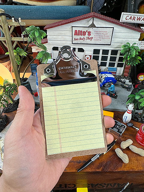 PENCO　ペンコ　クリップボード　オールドスクール　シルバー　（ミニサイズ）　HIGHTIDE　ハイタイド ■ アメリカン雑貨 アメリカ雑貨 |  | 04