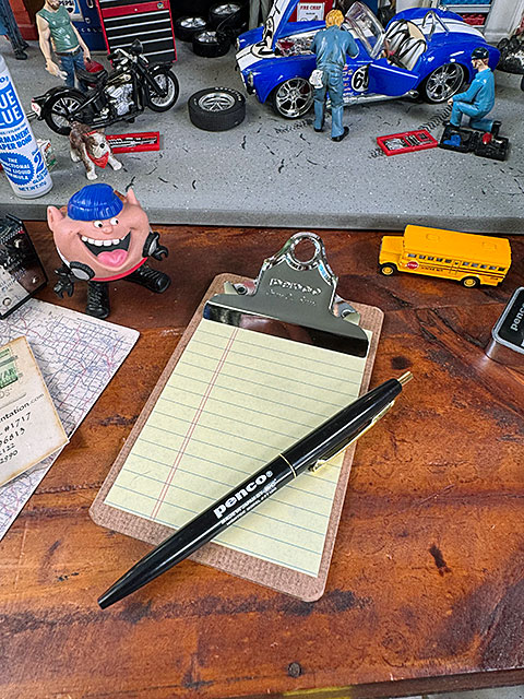 PENCO　ペンコ　クリップボード　オールドスクール　シルバー　（ミニサイズ）　HIGHTIDE　ハイタイド ■ アメリカン雑貨 アメリカ雑貨 |  | 05