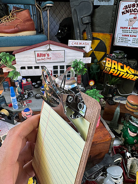 PENCO　ペンコ　クリップボード　オールドスクール　シルバー　（ミニサイズ）　HIGHTIDE　ハイタイド ■ アメリカン雑貨 アメリカ雑貨 |  | 07