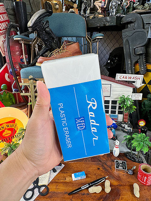 シード　レーダー　消しゴム　SR-2400　（大サイズ）　シリーズ中で2番目に大きいヤツ　S-60の体積比43倍の大きさ ■ アメリカン雑貨 | 