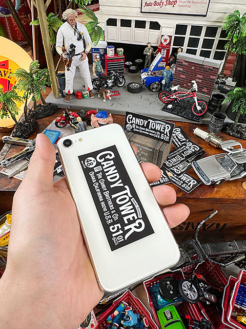 キャンディタワー　オフィシャル　ステッカー　Mサイズ　8.5cm　（2色セット） ■ アメリカン雑貨 アメリカ雑貨 |  | 06