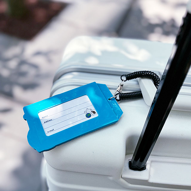 ミシュラン　ラゲッジタグ　（アース）　パスケース　ゴルフクラブバッグのネームタグ ■ アメリカン雑貨 アメリカ雑貨 |  | 07