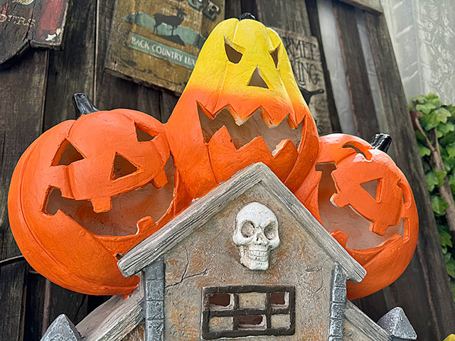 ハロウィン ホーンテッドマンション ガーデンオブジェ 高さ76cm 単品